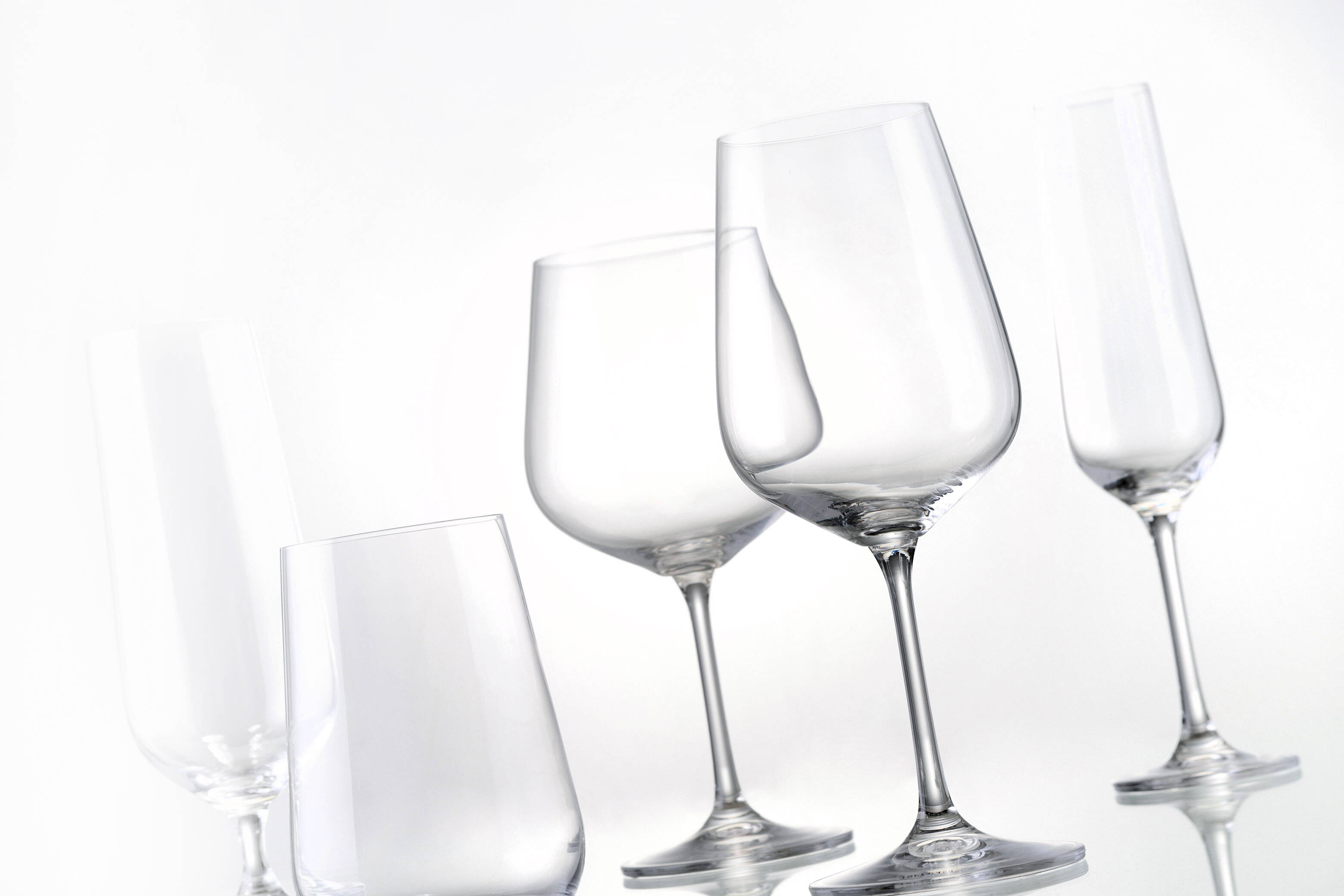 Bohemia Crystal Champagne Glasses Enamel 6pcs 150ml 