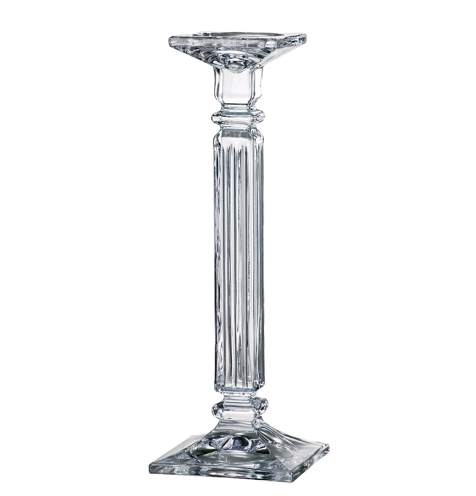 Elegant Bohemia Crystal Candlestick - 16 (40.5 cm). SPECTACULAR! -  European Splendor®